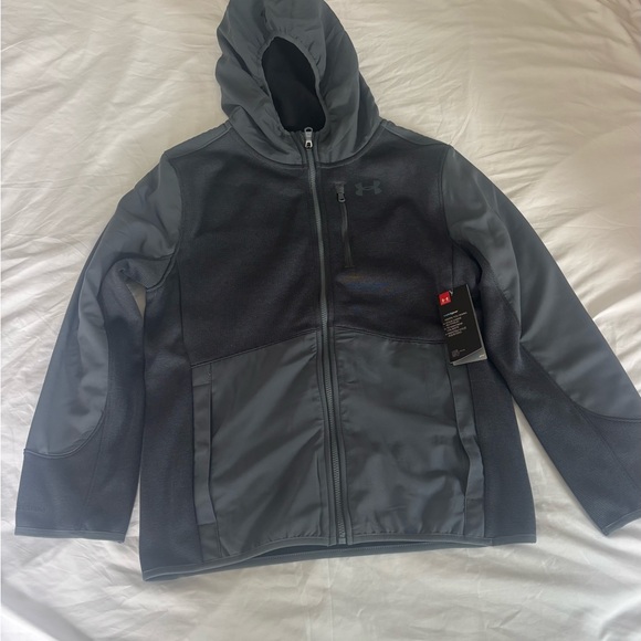 Under Armour Charcoal Athletic Jacket - Picture 1 of 9